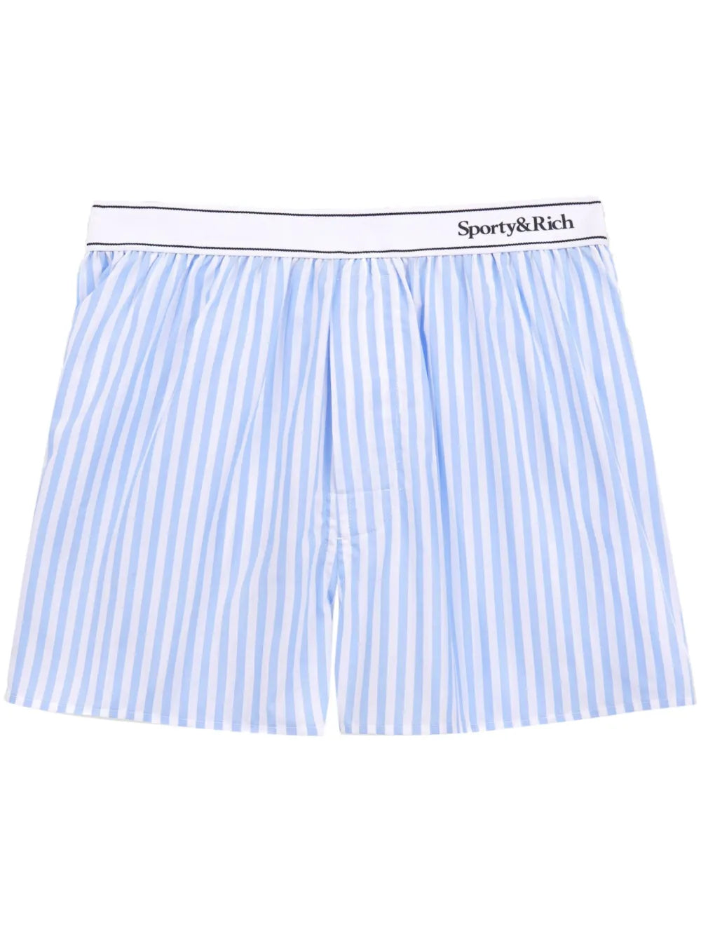 Logo-Waistband Poplin Shorts