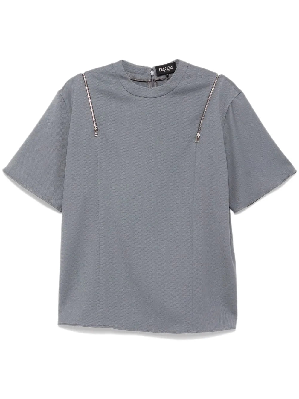 Zip Fastening T-Shirt