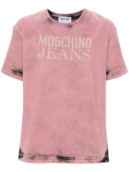Logo-Print Twill T-Shirt