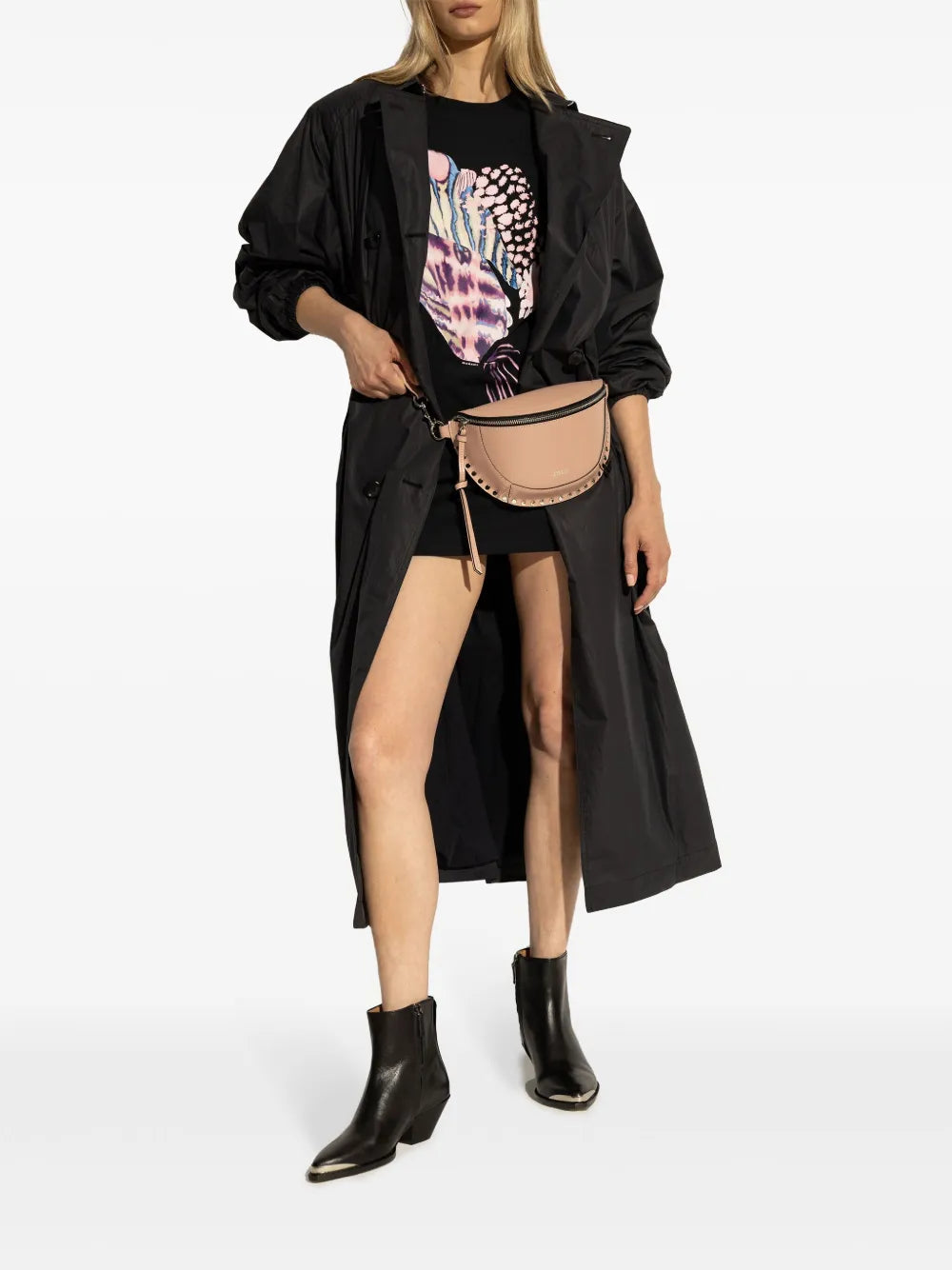 Cacilda Double-Breasted Trench Coat