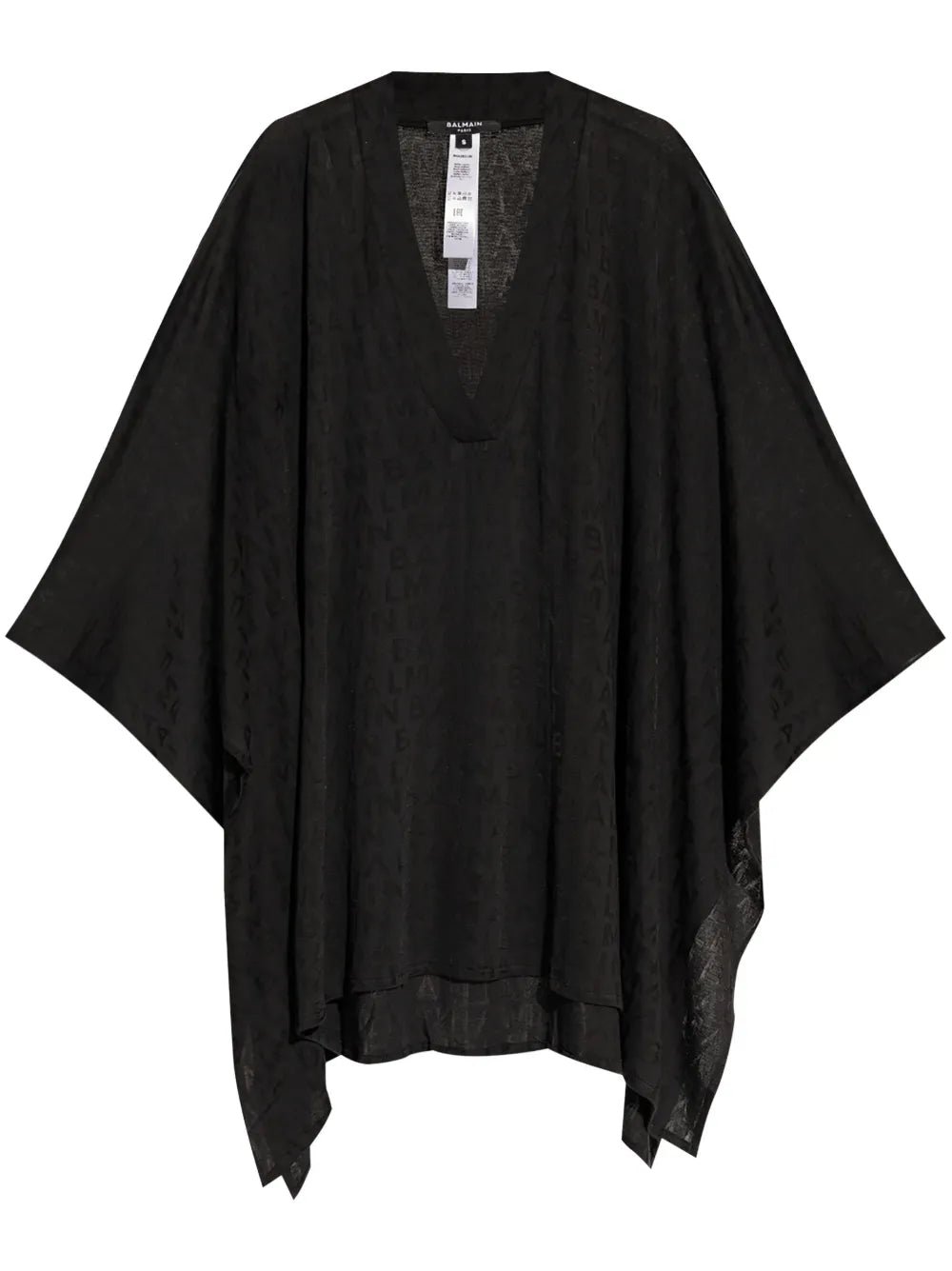 Logo-Jacquard Beach Minidress