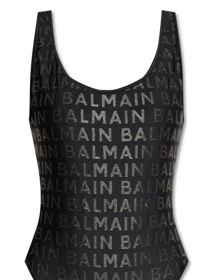 Logo-Print Swimsuit