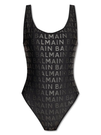 Logo-Print Swimsuit