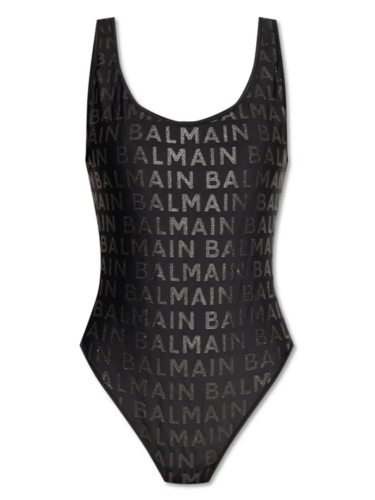 Logo-Print Swimsuit