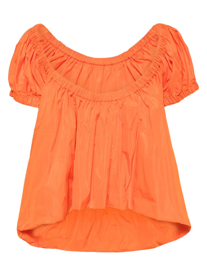 Babydoll Taffeta Blouse