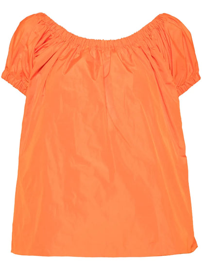Babydoll Taffeta Blouse