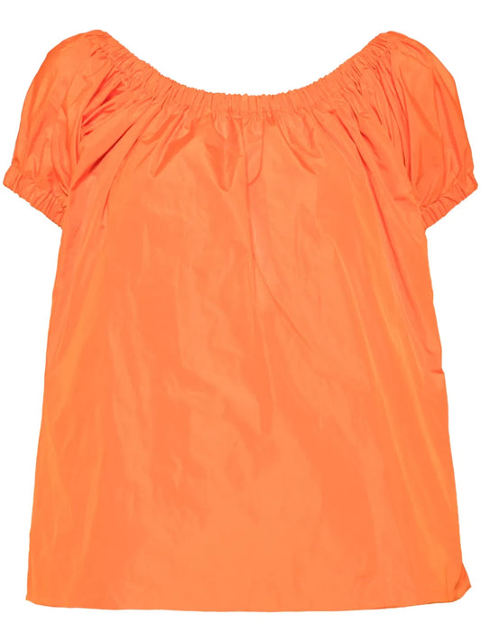 Babydoll Taffeta Blouse