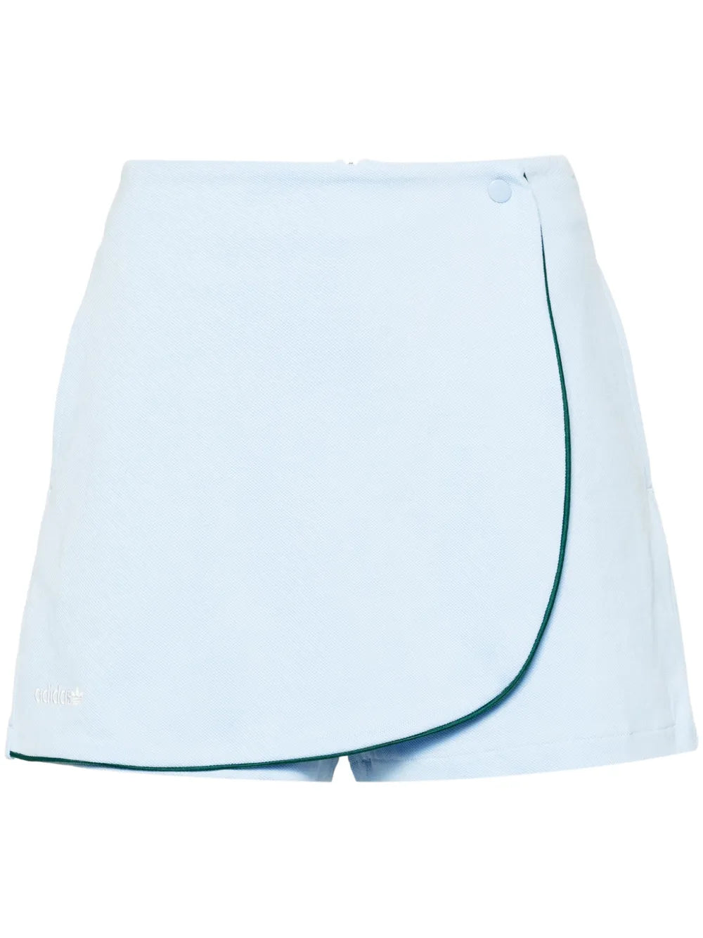 Logo-Embroidered Cotton Skort