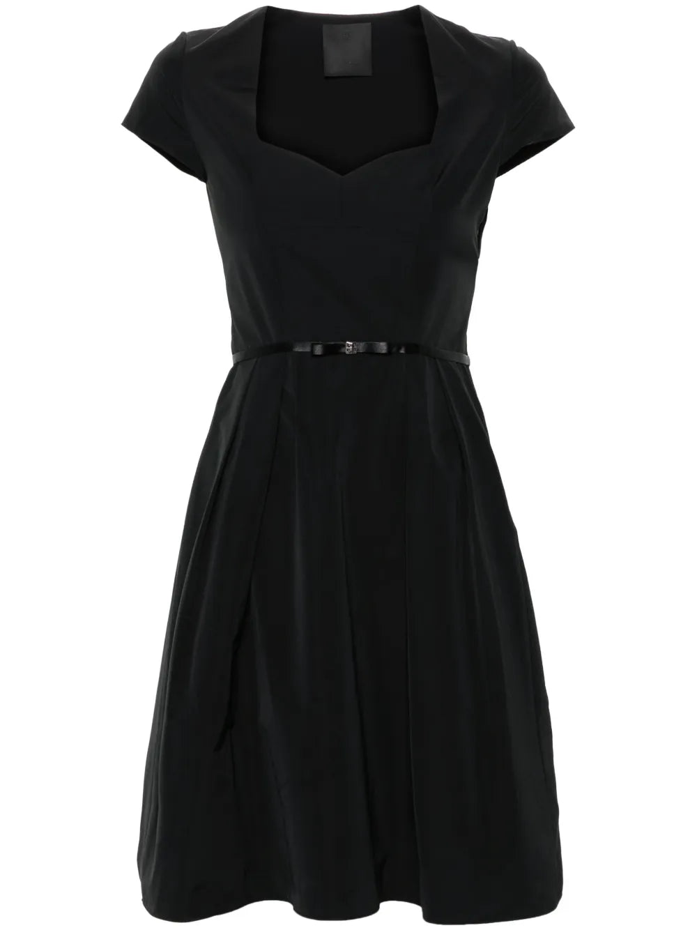4G-Bow Taffeta Mini Dress