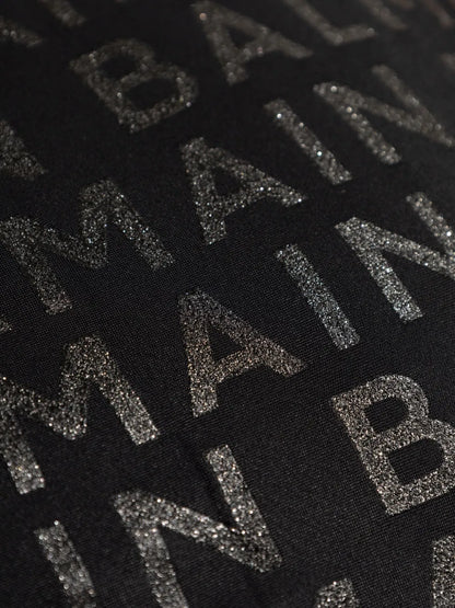 Logo-Print One-Shoulder Swimsuit