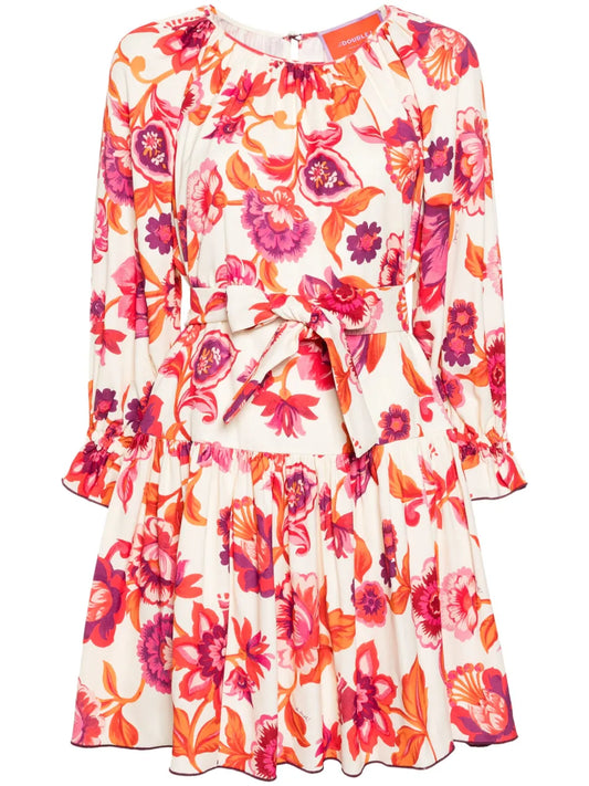 The Uma Belted Mini Dress