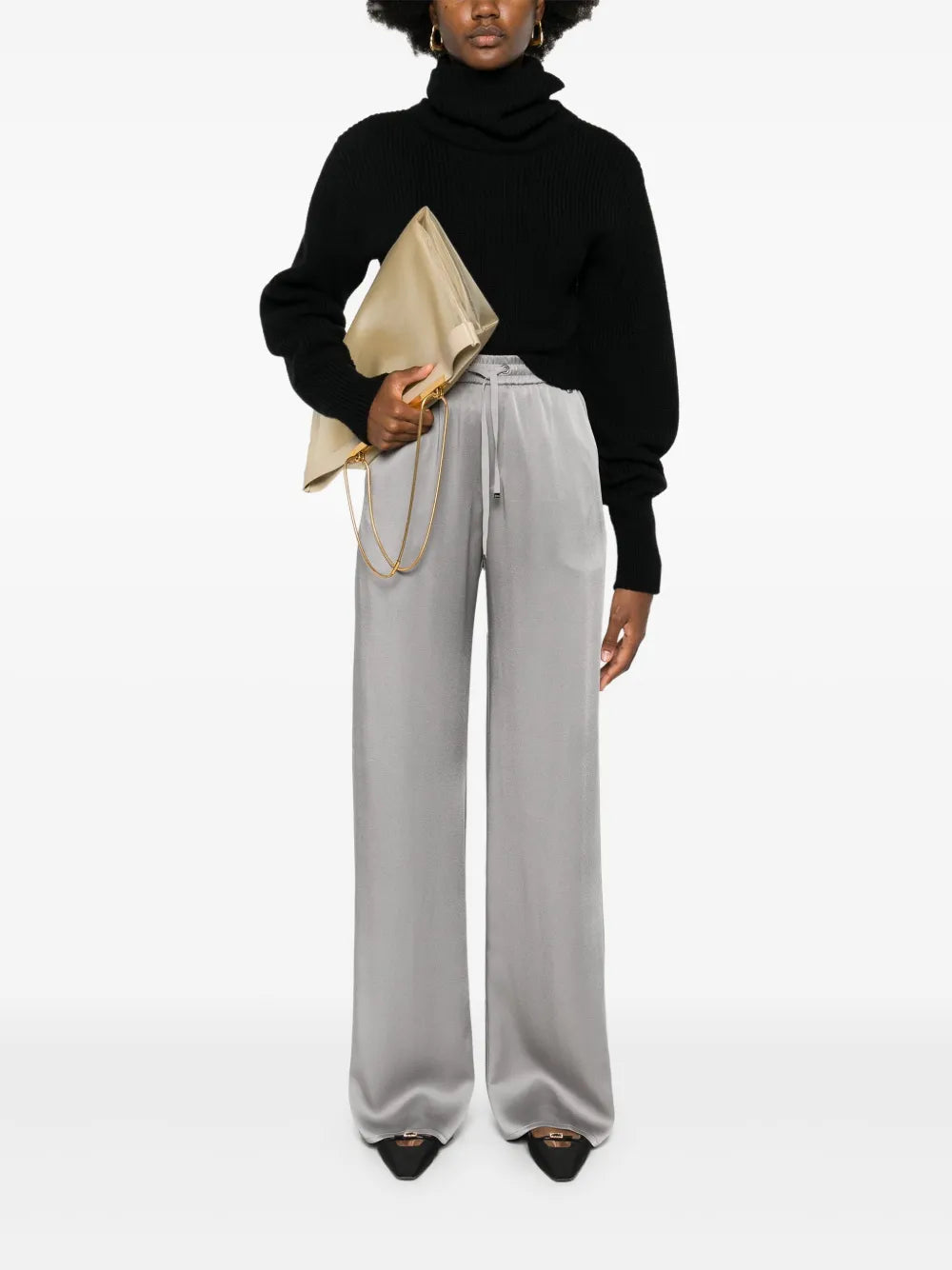 Crepe Trousers