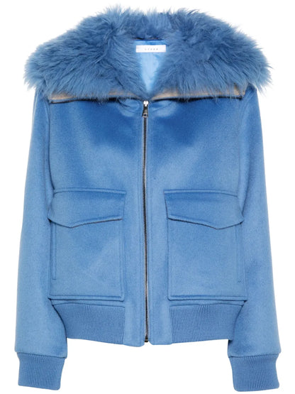 Cashmere Bomber Jacket