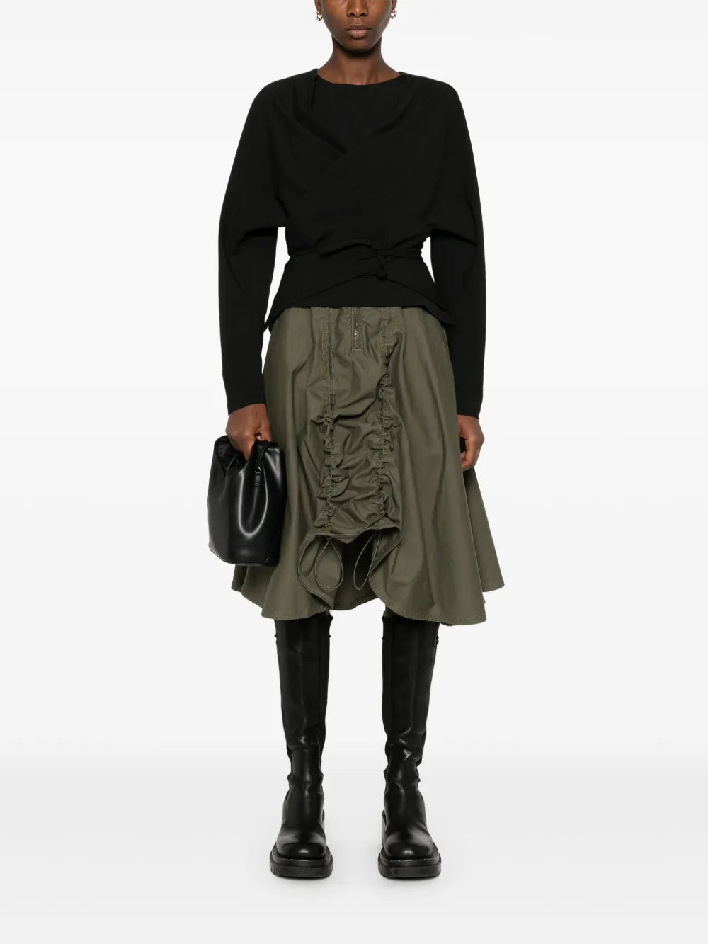 Logo-Patch Mini Skirt