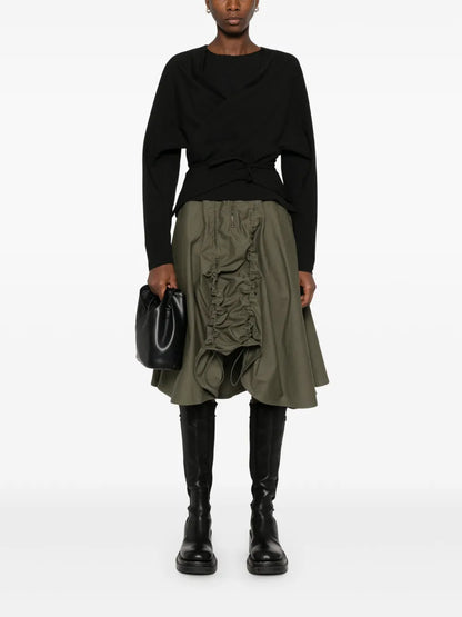 Logo-Patch Mini Skirt