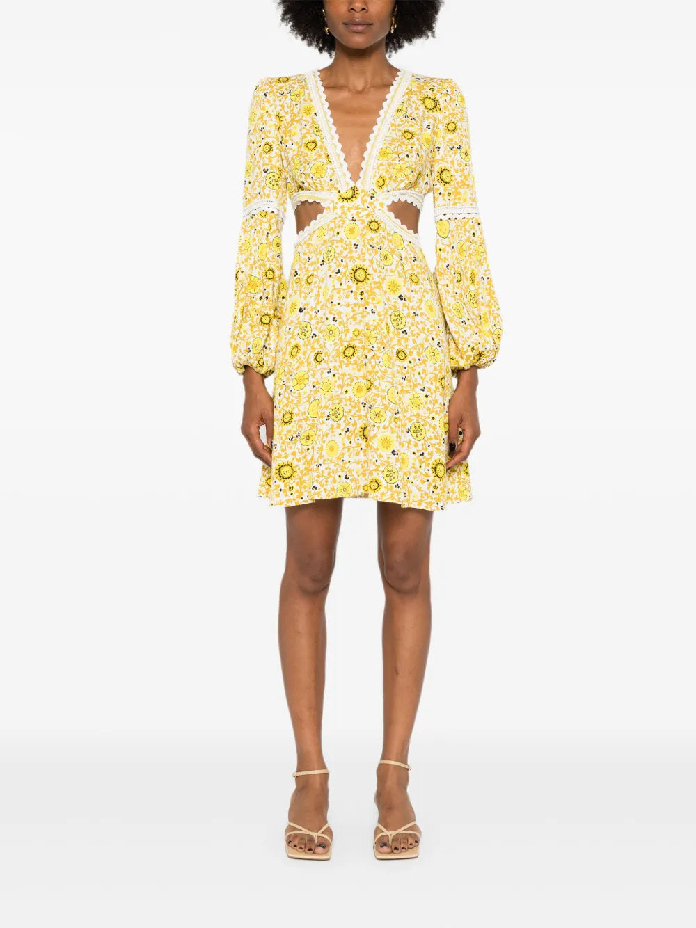 Kimmie Floral-Print Mini Dress