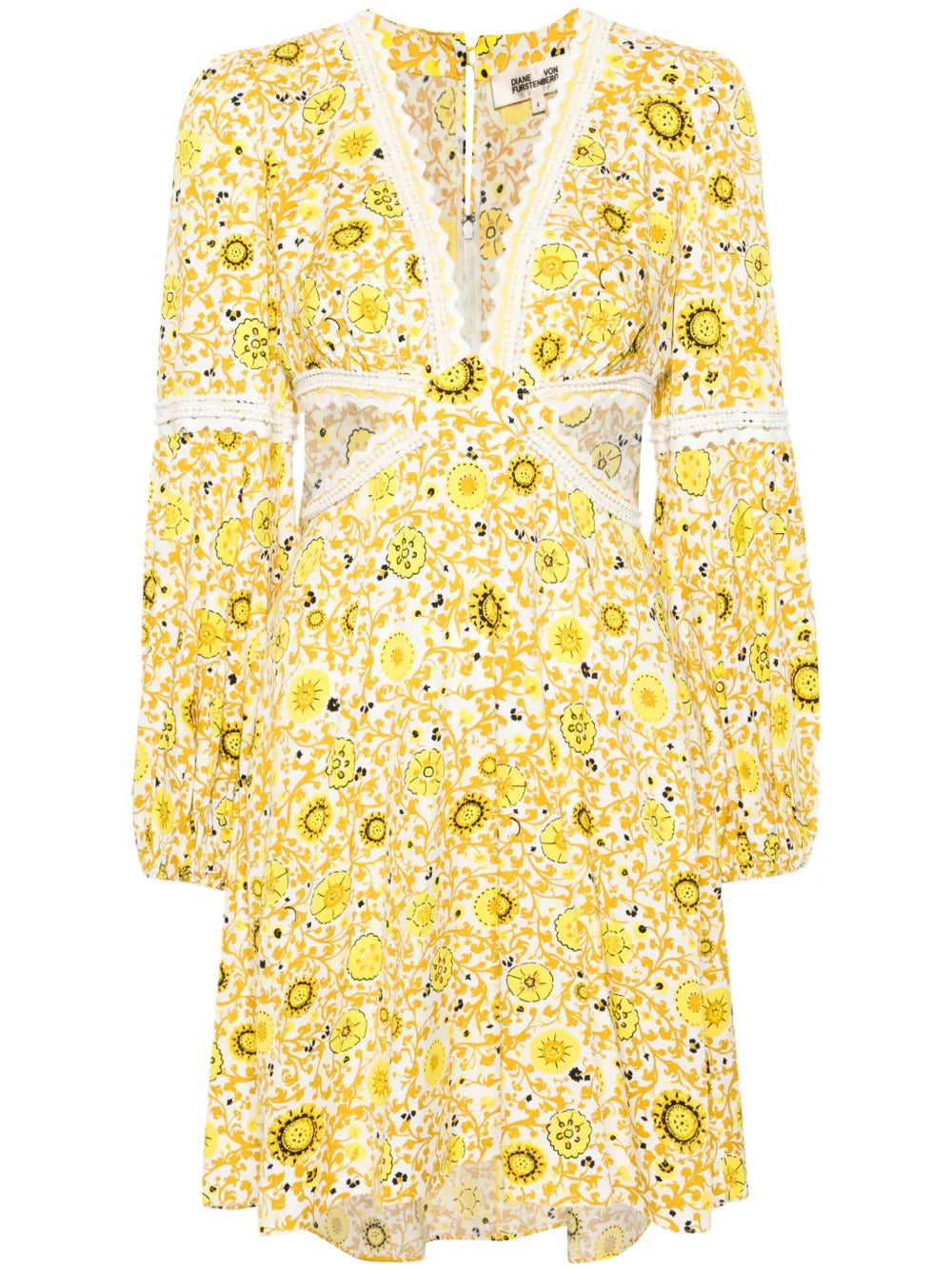 Kimmie Floral-Print Mini Dress