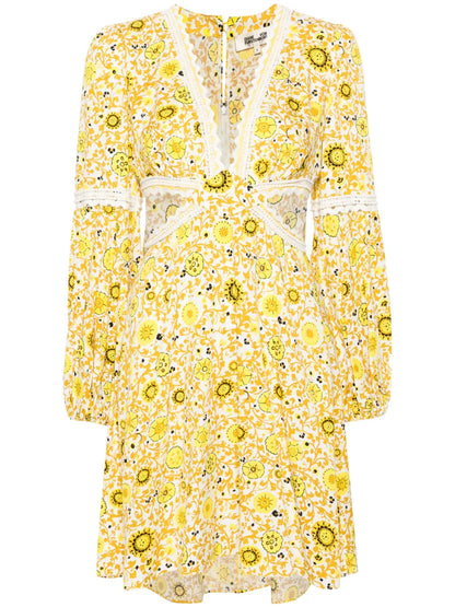 Kimmie Floral-Print Mini Dress