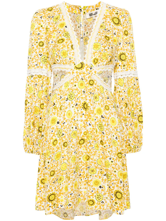 Kimmie Floral-Print Mini Dress