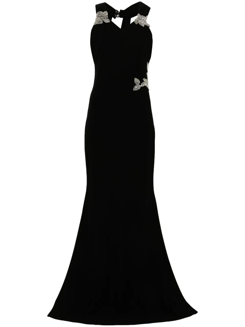 Sequin-Embellished Maxi Dress