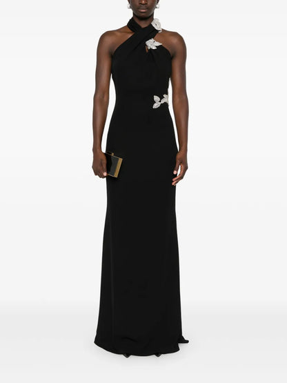 Sequin-Embellished Maxi Dress
