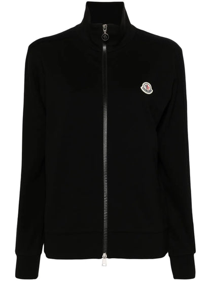 Logo-Appliqué Zipped Jacket