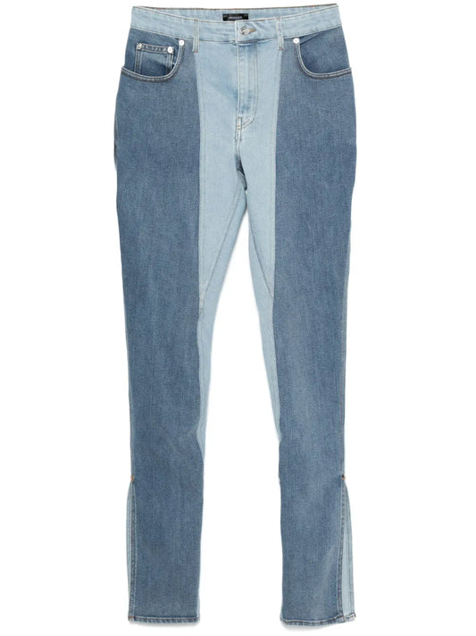 Bi-Color Skinny Jeans