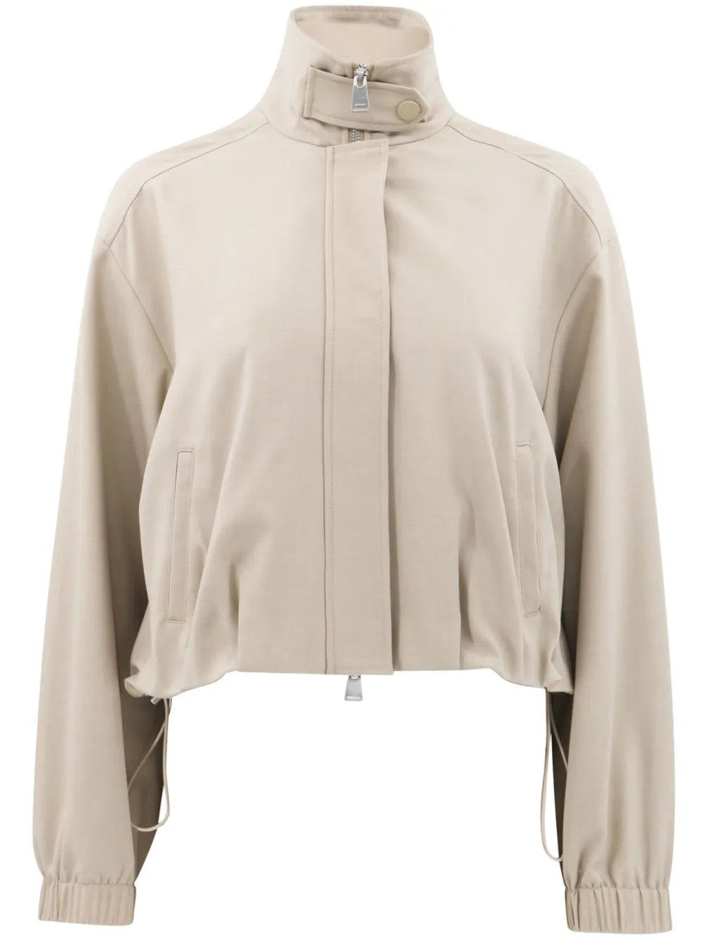 Geniveve Cropped Track Jacket