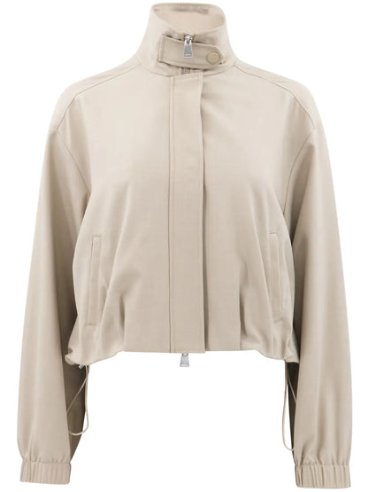 Geniveve Cropped Track Jacket