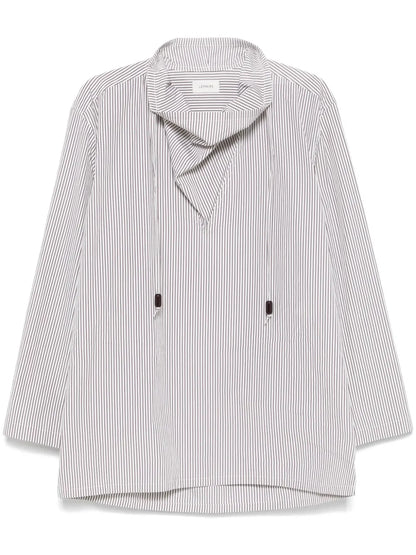 Shawl Collar Blouse