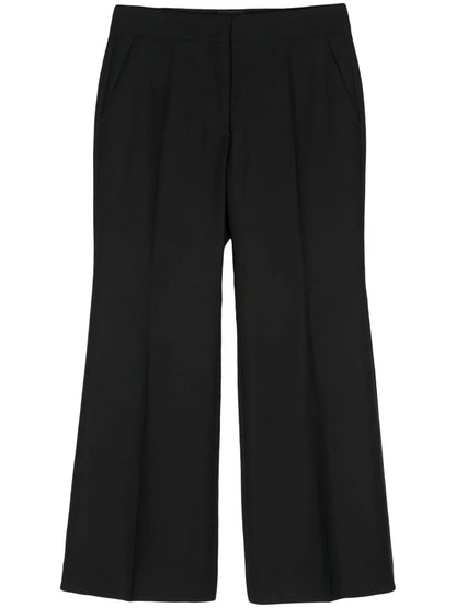 Pressed-Crease Tailored Trousers