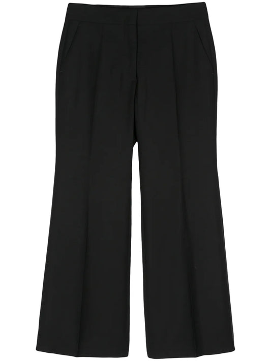 Pressed-Crease Tailored Trousers