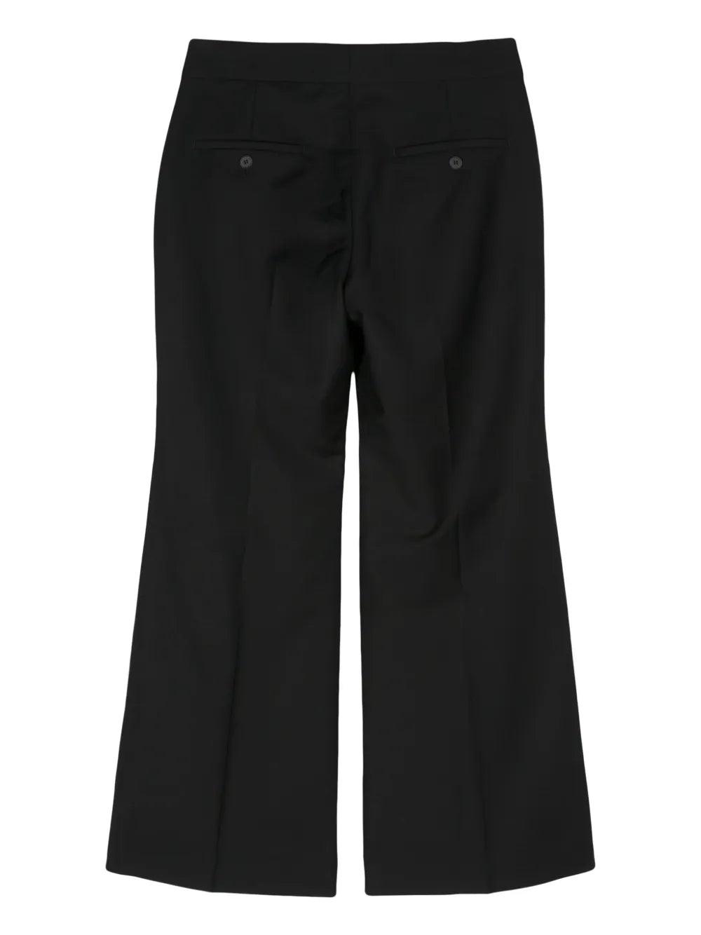 Pressed-Crease Tailored Trousers