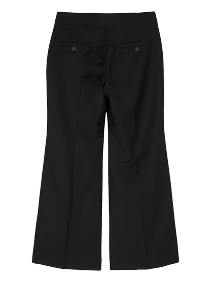 Pressed-Crease Tailored Trousers