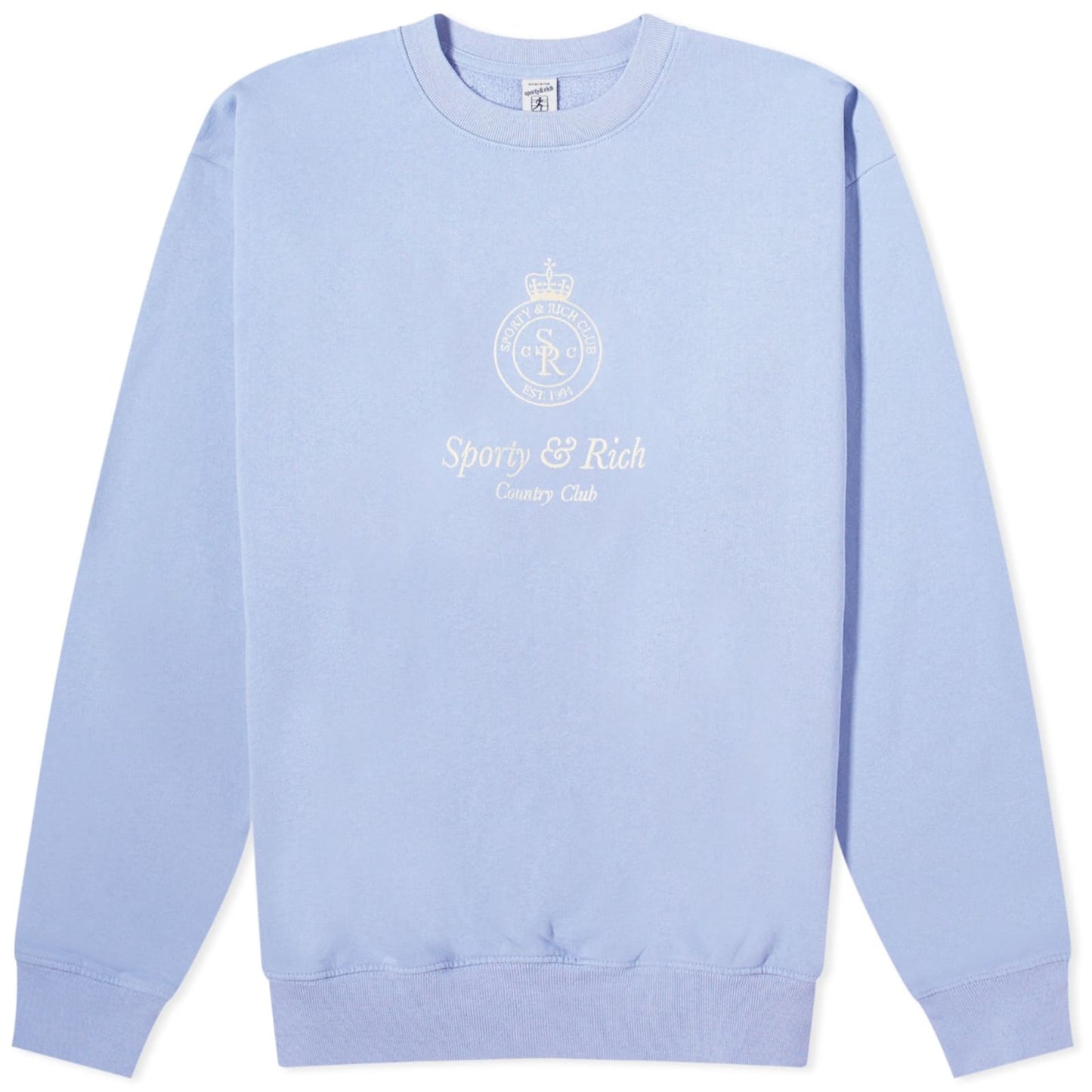 Crown Embroidered Crew Sweat