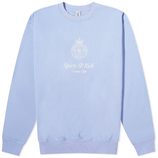 Crown Embroidered Crew Sweat