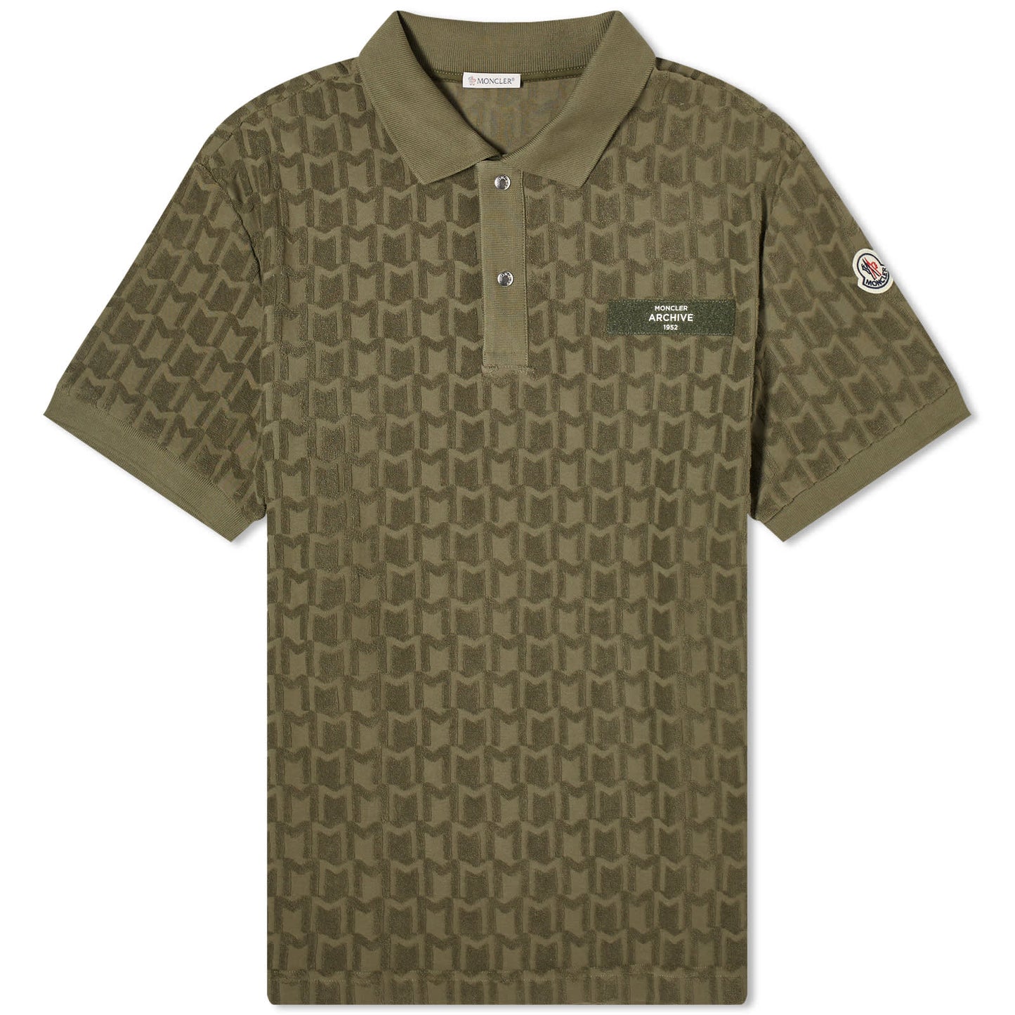 Towelling Monogram Polo