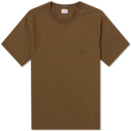 30/2 Mercerized Jersey Twisted Pocket T-Shirt