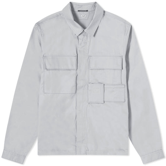 Metropolis Gabardine Pockets Overshirt