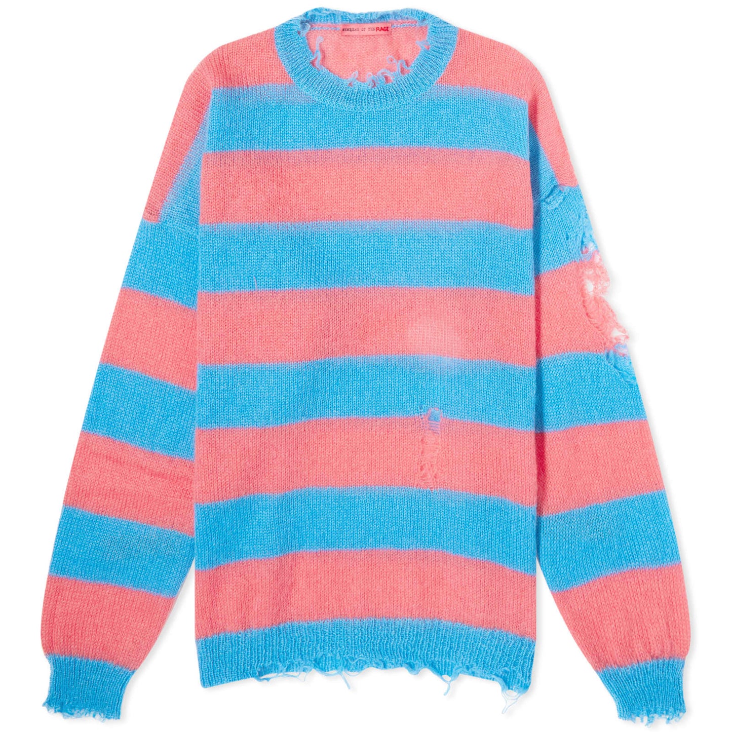 Distressed Stripe Knit