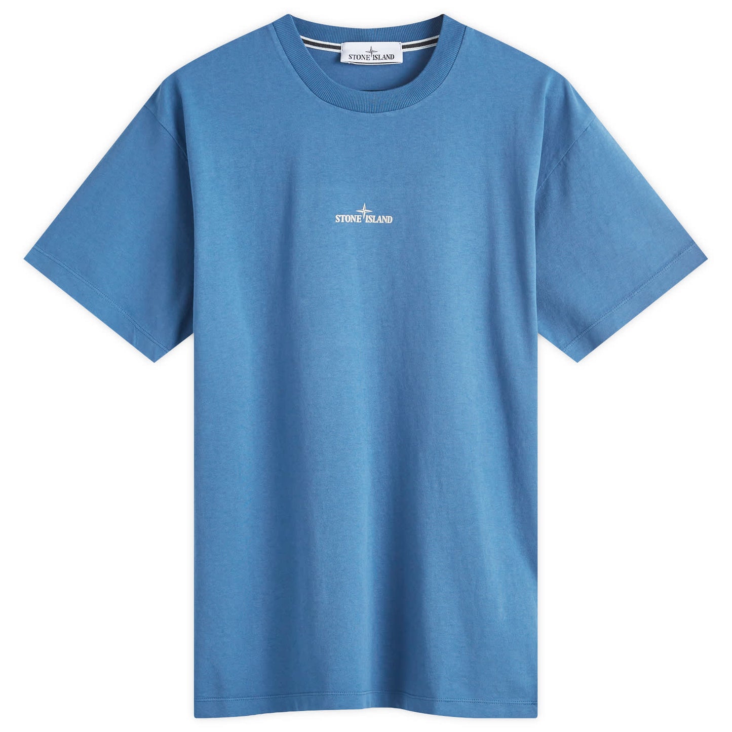 Institutional Four Badge Back Print T-Shirt