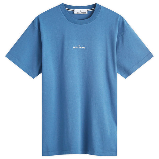 Institutional Four Badge Back Print T-Shirt