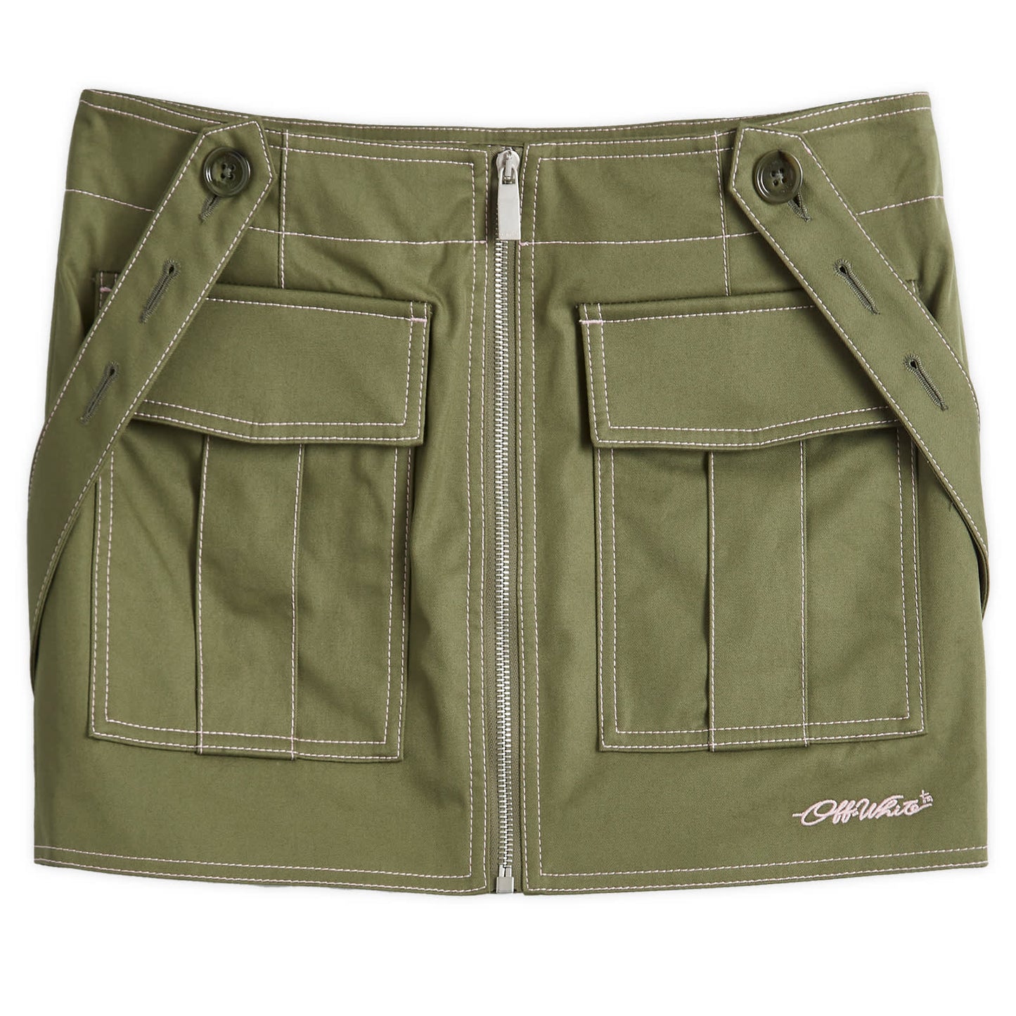 Co Straps Cargo Mini Skirt