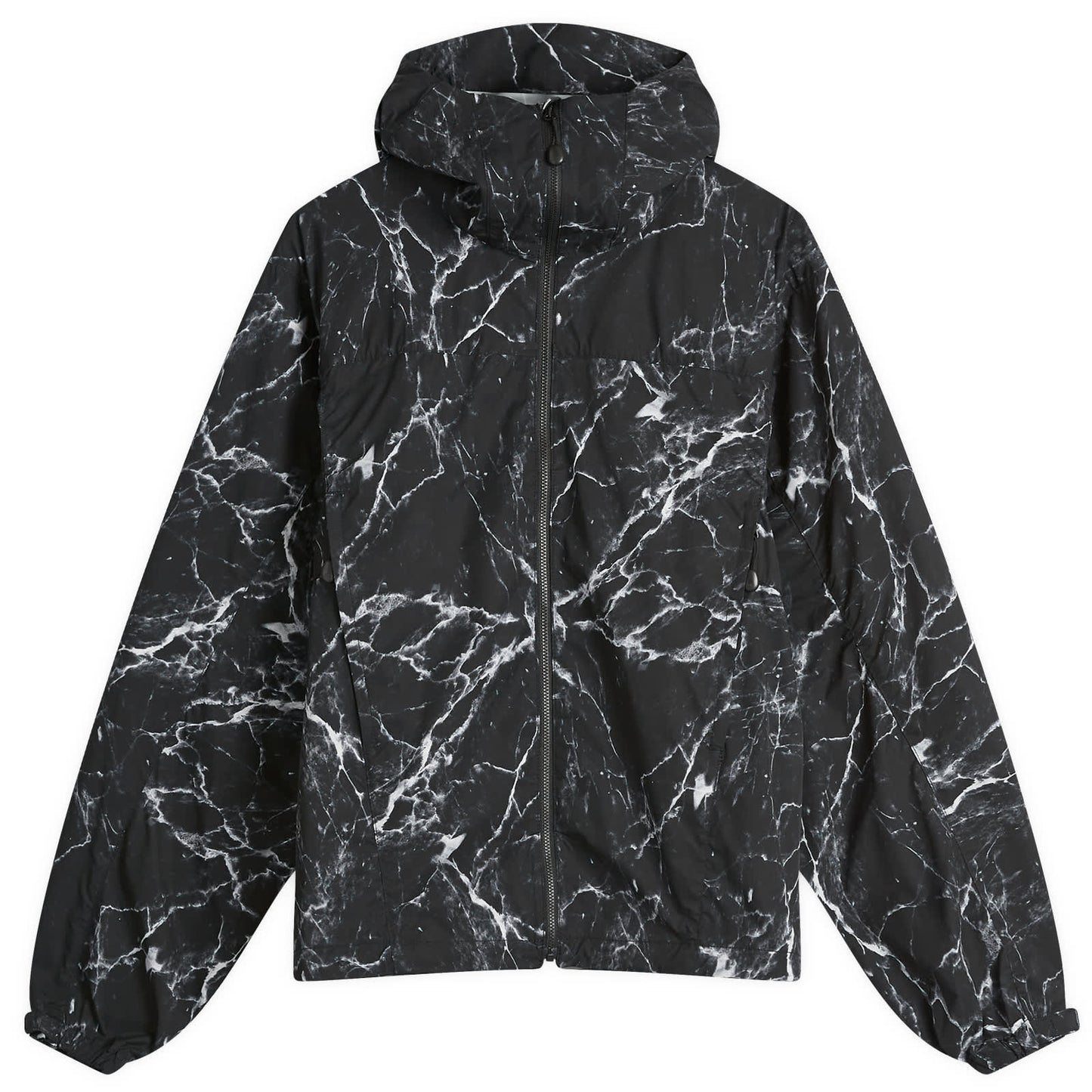Print Hooded Jacket