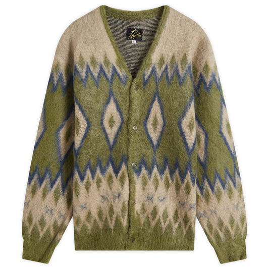 Diamond Mohair Cardigan