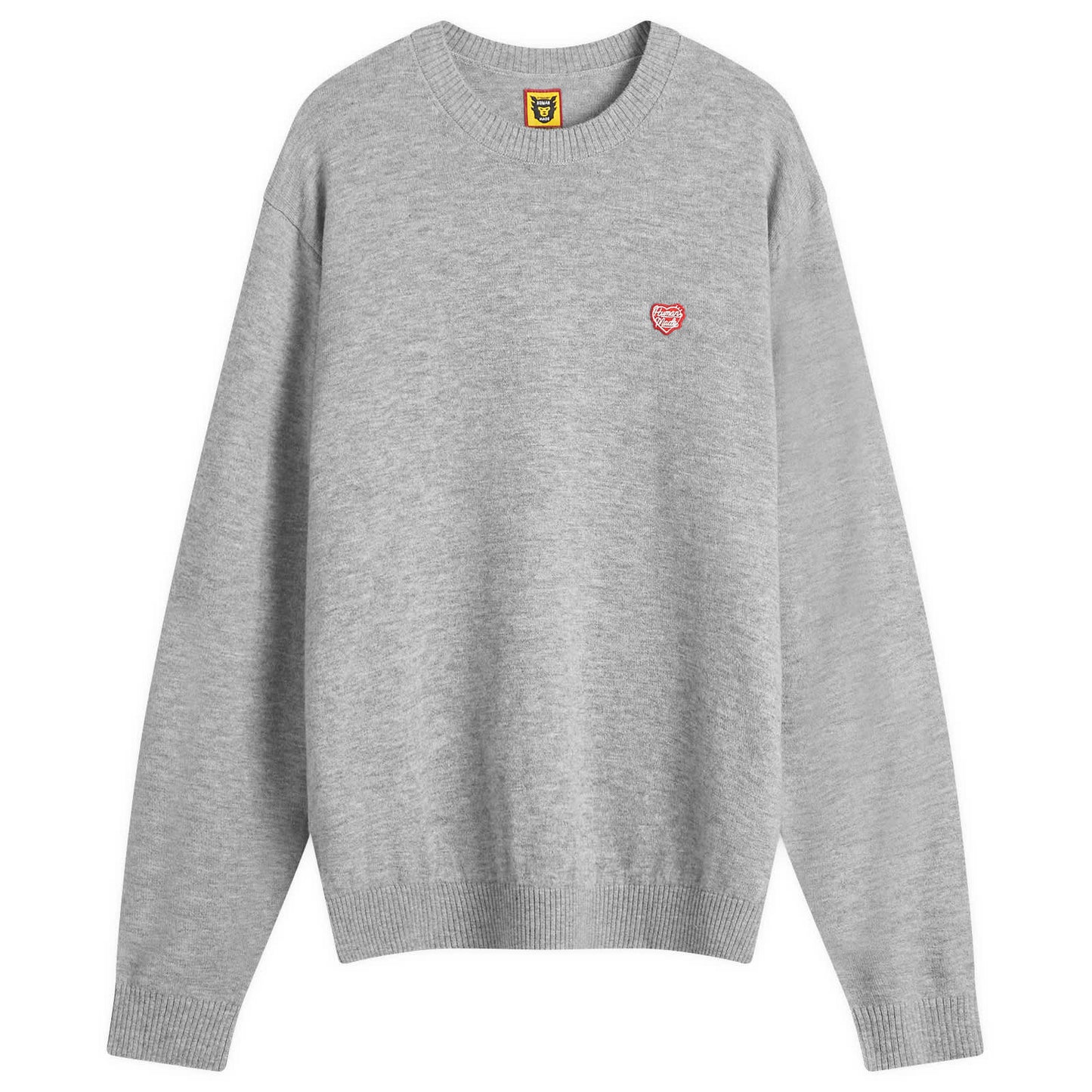 Heart Badge Knit Sweater