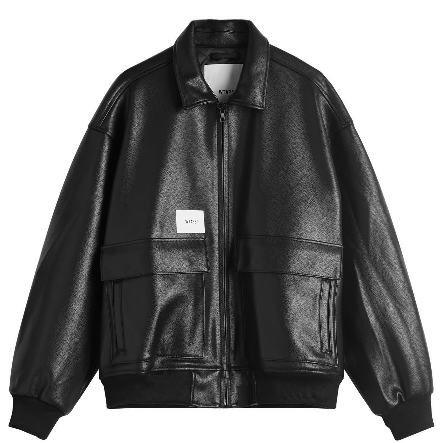 04 Synthetic Leather Flight Jacket