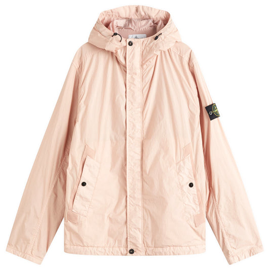 Crinkle Reps Hooded Jacket