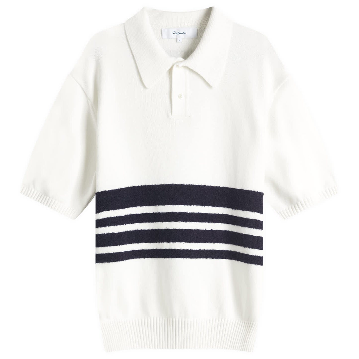 Panel Knit Polo Shirt