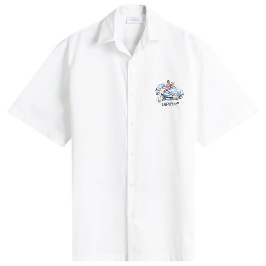 Fresco Arrow Poplin Bowling Shirt